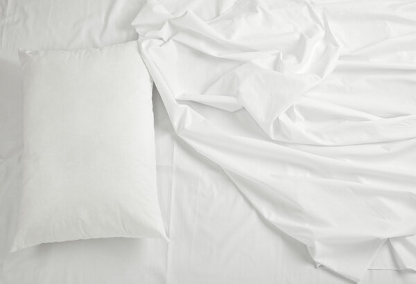 bedding sheets and pillow sleep bed