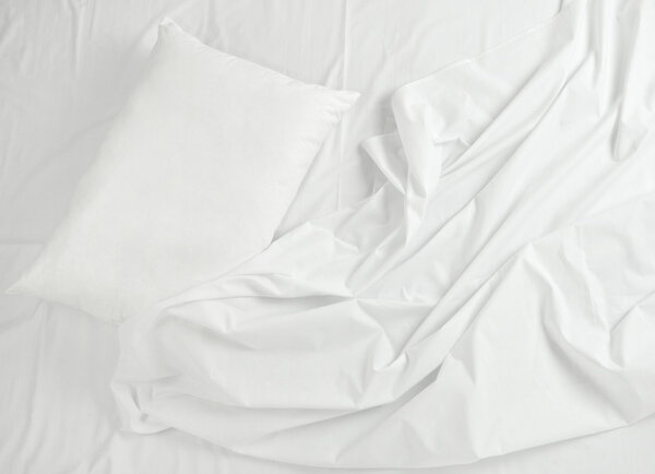 bedding sheets and pillow sleep bed