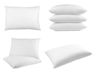 yatakta uyuyan yatak yastık