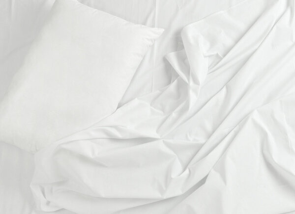 bedding sheets and pillow sleep bed