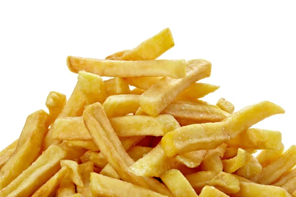 Batatas fritas comida rápida insalubre — Fotografia de Stock