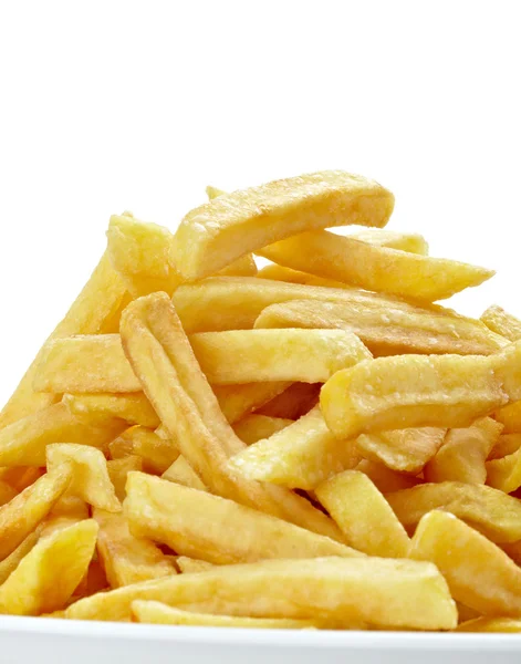 French fries unhealthy fast food — Stock Photo, Image