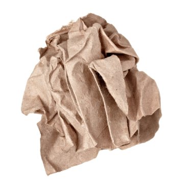 Kağıt topu buruşuk çöp hayal kırıklığı