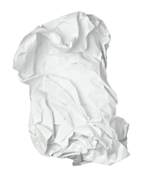 Paper ball crumpled garbage frustration Stock Picture