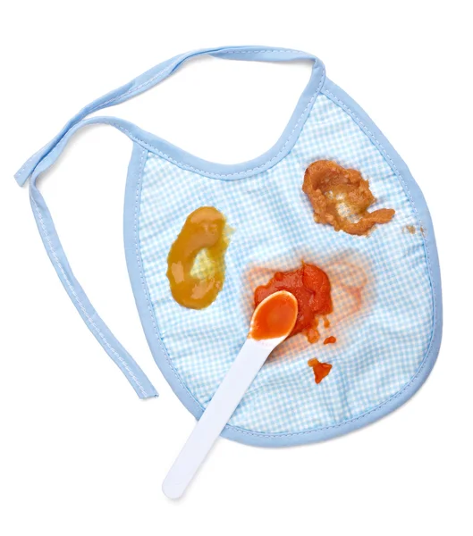 baby food bib feeding stain — Stock Photo © PicsFive 13752962