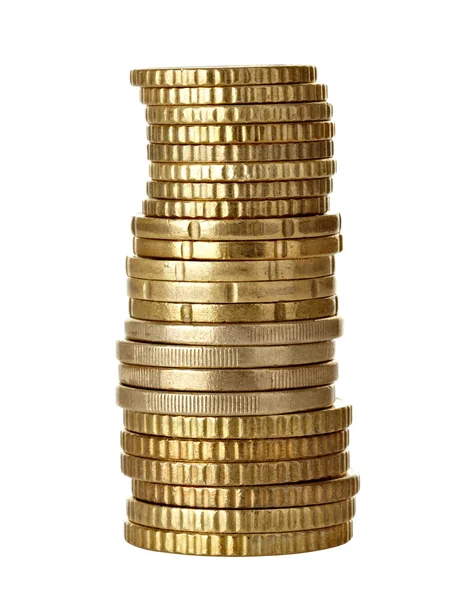 Münzen Eurogeld — Stockfoto
