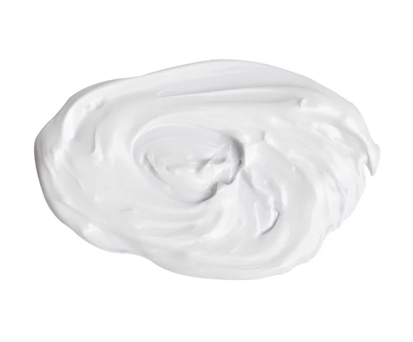 Blanco belleza crema golpe cosméticos —  Fotos de Stock