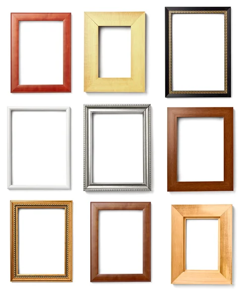 Houten frame grunge — Stockfoto