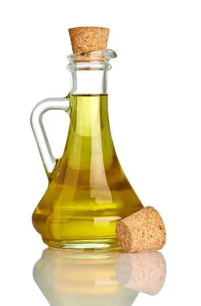 Olive oil condiment vegeterian food — Stock Photo, Image