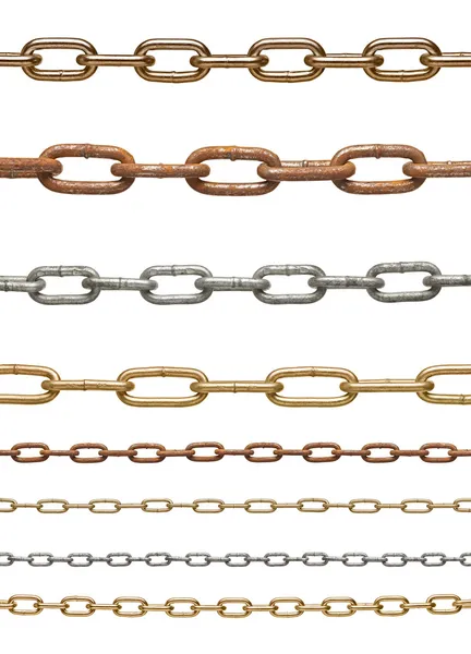 Chain connection slavery strenght link — Stock Photo, Image