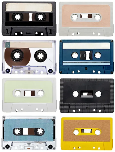 Musica audio nastro vintage — Foto Stock