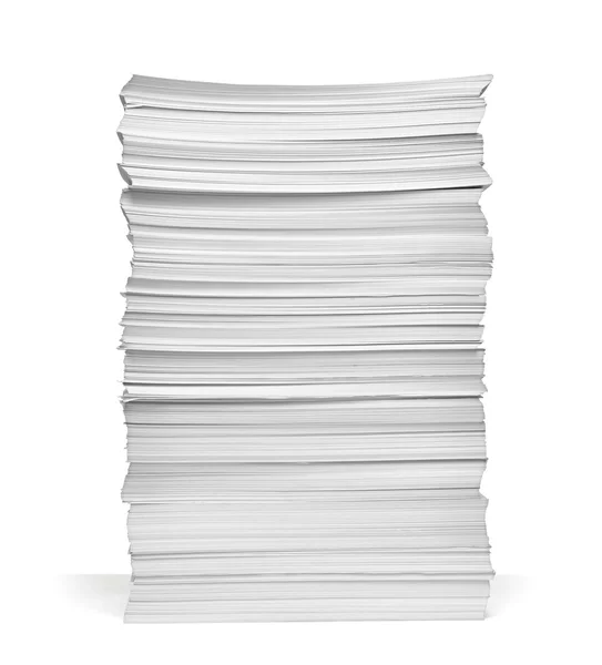 Stack of papers documents office business — Stock Photo, Image