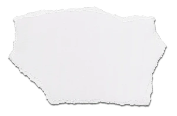 Livro branco rasgado mensagem de fundo — Fotografia de Stock