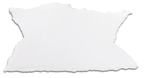 White paper ripped message background — Stock Photo, Image