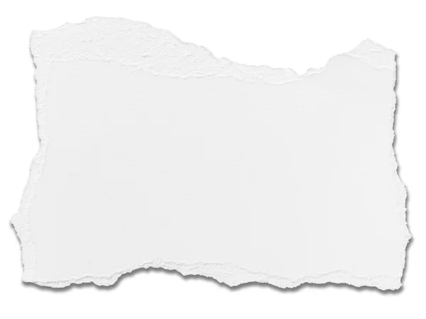 White paper ripped message background — Zdjęcie stockowe