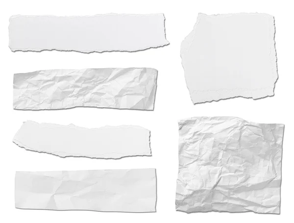Белая бумага разорвана фон сообщения — стоковое фото