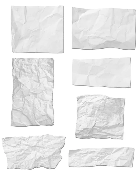 White paper ripped message background — Stock Photo, Image