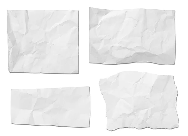 White paper ripped message background — Stock Photo, Image