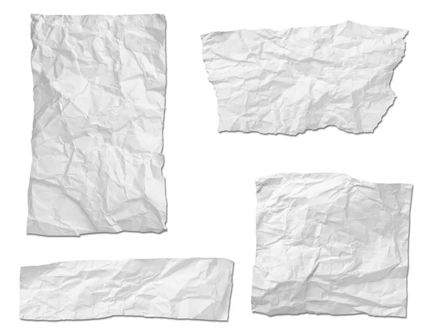 White paper ripped message background — Stock Photo, Image