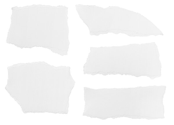 Белая бумага разорвана фон сообщения
