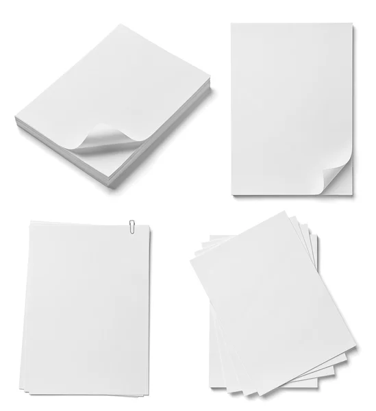 Στοίβα χαρτιών έγγραφα επιχείρηση γραφείων — Φωτογραφία Αρχείου