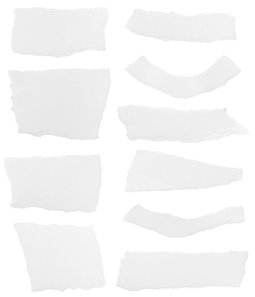 Белая бумага разорвана фон сообщения
