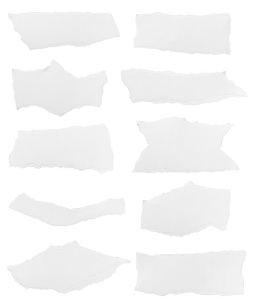 Белая бумага разорвана фон сообщения
