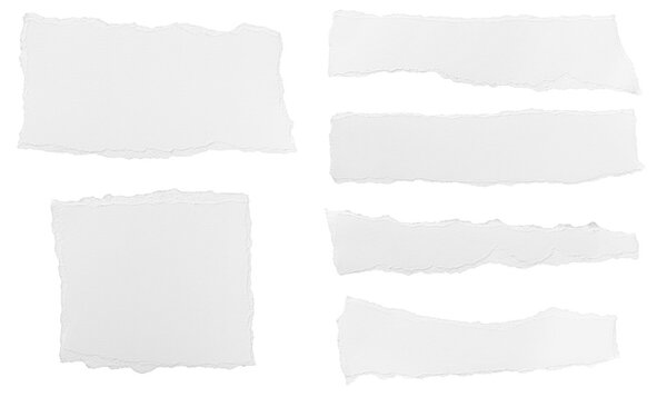 Белая бумага разорвана фон сообщения
