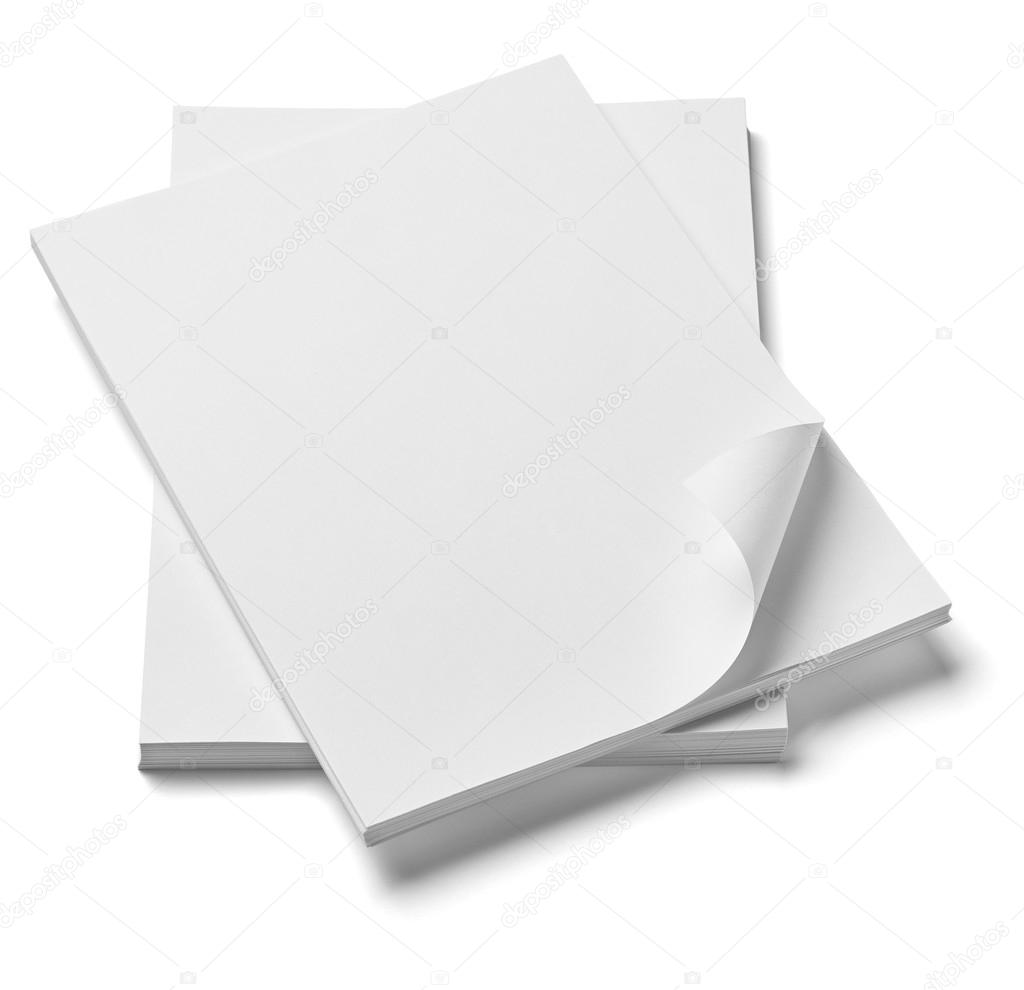 stack of papers with curl documents office business