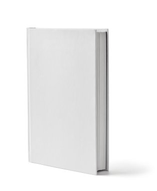 kitap defter ders kitabı beyaz boş kağıt şablonu