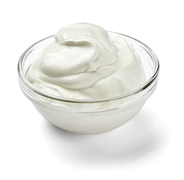 Blanco belleza crema cosméticos yogur mil diario — Foto de Stock