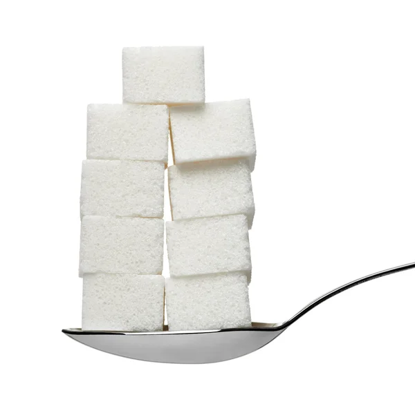 Zuckerwürfel essen süß — Stockfoto