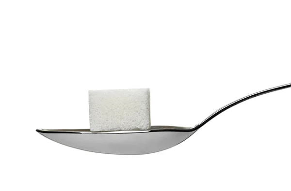 Сахар кубик пищи сладкий — стоковое фото