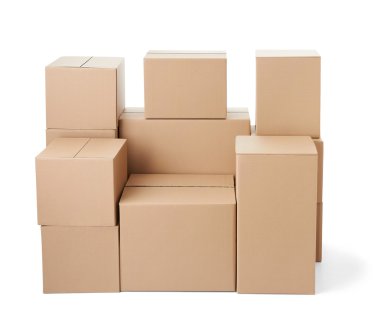 karton kutu paket taşıma teslim yığını taşıma