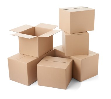 karton kutu paket taşıma teslim yığını taşıma
