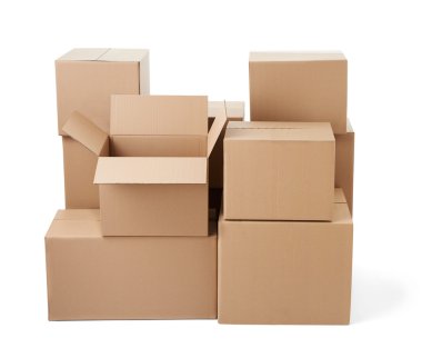 karton kutu paket taşıma teslim yığını taşıma