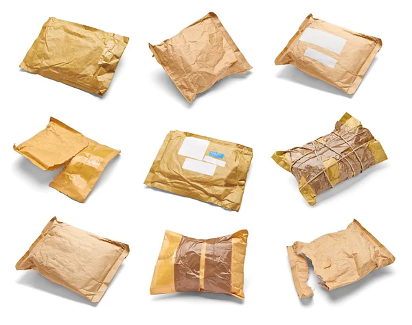 Briefumschlag Briefkasten verwendet offene Post — Stockfoto