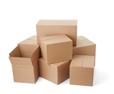 karton kutu paket taşıma teslim yığını taşıma