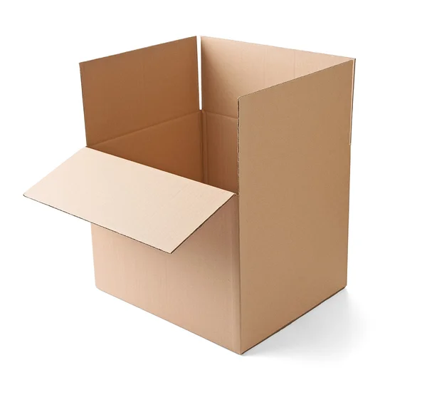 Karton Paket bewegt Transport Lieferung — Stockfoto