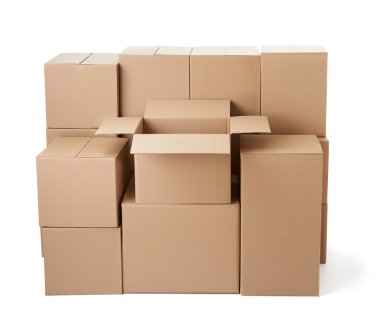 karton kutu paket taşıma teslim yığını taşıma