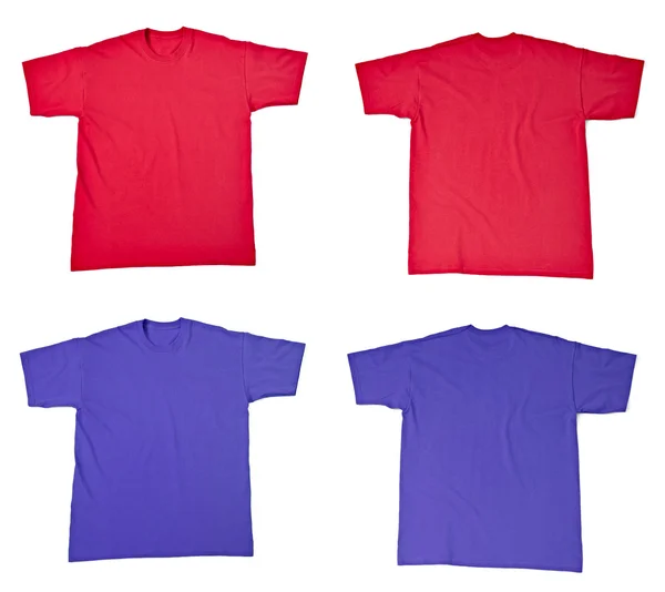 Tshirt t shirt sjabloon — Stockfoto