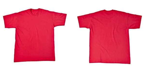 Tshirt t gömlek şablonu — Stok fotoğraf