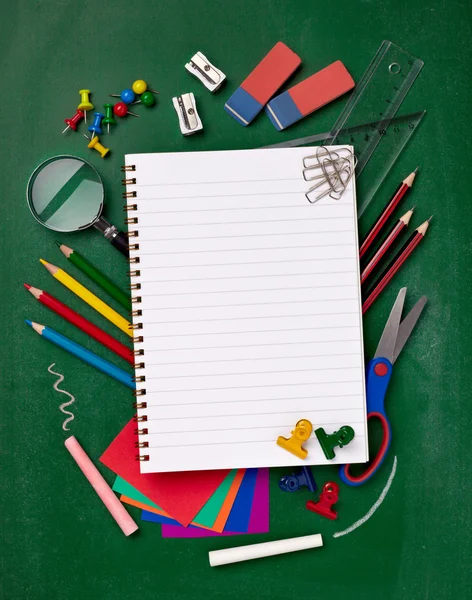 Materiale didattico scolastico — Foto Stock