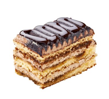 çikolata şurubu ve pasta tatlı tatlı yemek