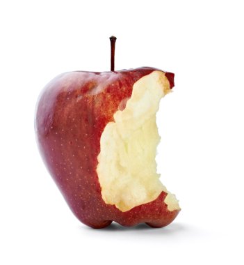apple bite fruit healthy diet food clipart