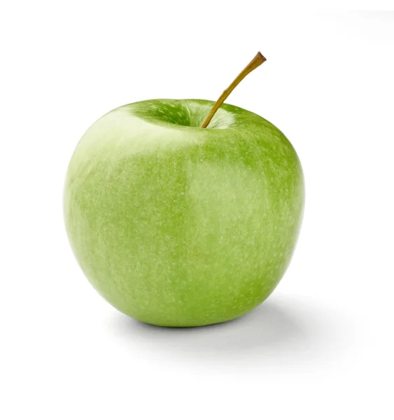 Яблочный укус здоровое питание — стоковое фото