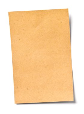 Vintage not kağıdı ofis iş