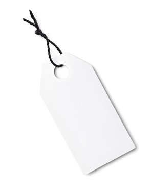 fiyat etiketi boş Not alışveriş.