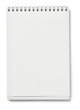 Broşür mektup kartvizit beyaz boş kağıt şablonu