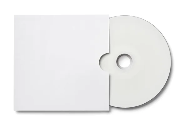 Plantilla de sobre de negocio de computadora digital de disco Dvd —  Fotos de Stock